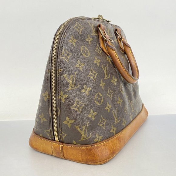 Louis Vuitton Monogram Alma Handbag M51130 Brown Women's - Picture 2 of 11